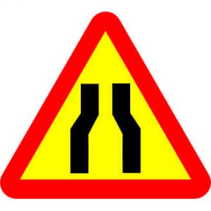Signing of roadworks